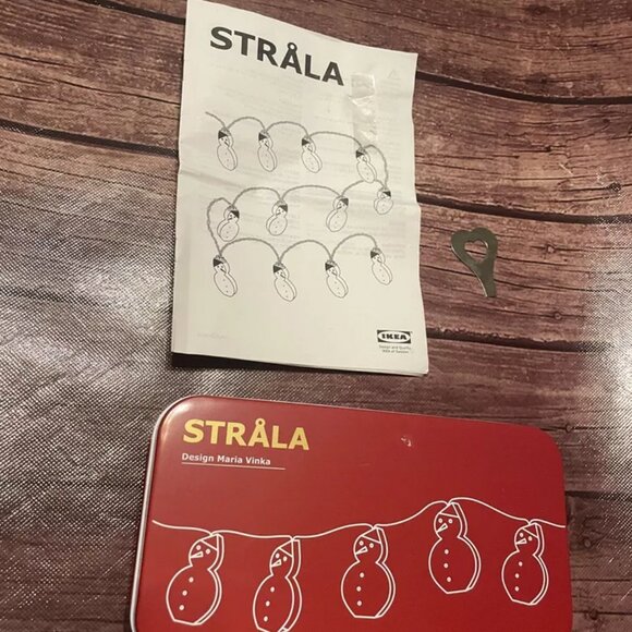 IKEA Strala Snowman String Lights Christmas - Picture 5 of 6